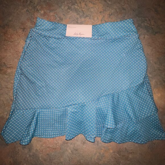 Lady Hagen XS Ruffle Skort Blue - Picture 1 of 8